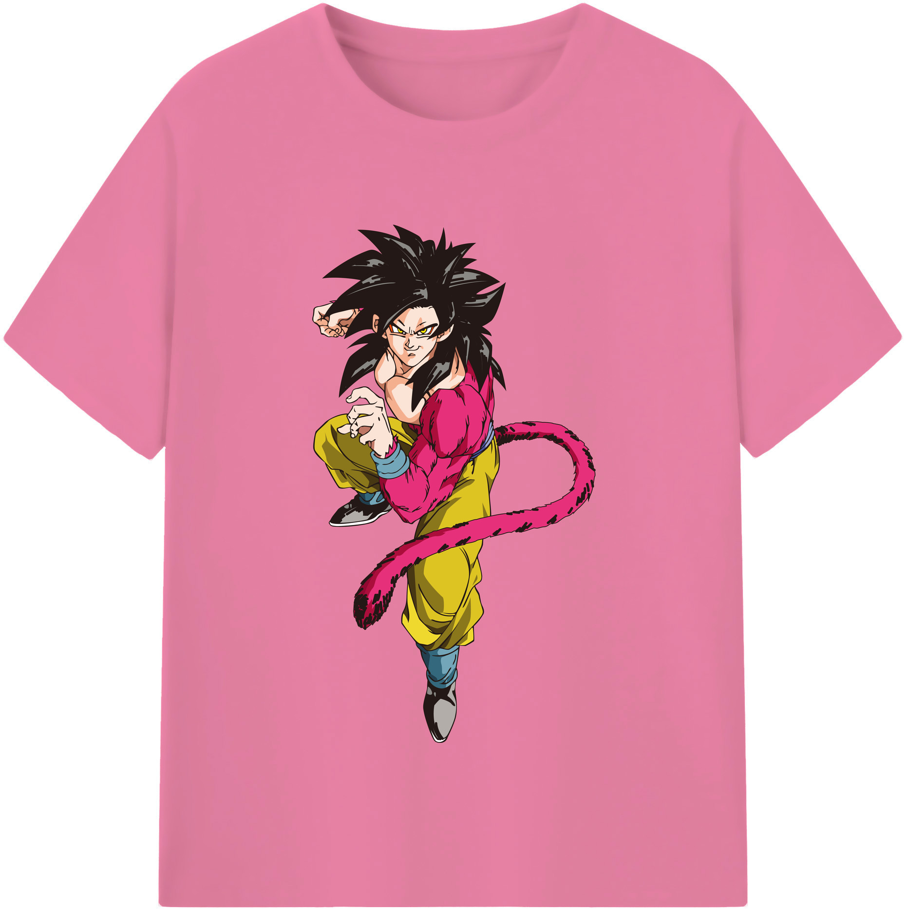 （画像用） ドラゴンボール 孫悟空（そん ごくう）Son Goku カカロット DRAGON BALL Kakarotto 綿100％半袖Tシャツ（フロントプリント）